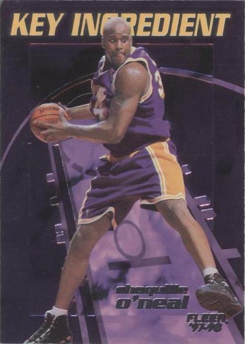 Fleer Shaquille O'Neal Basketball 1997-98 Season Sports