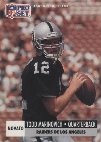 1991 Pro Set Spanish Todd Marinovich #258