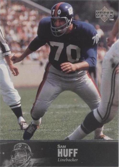 1997 Upper Deck NFL Legends Sam Huff #31