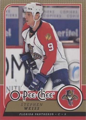 2008-09 O-Pee-Chee - Stephen Weiss #328