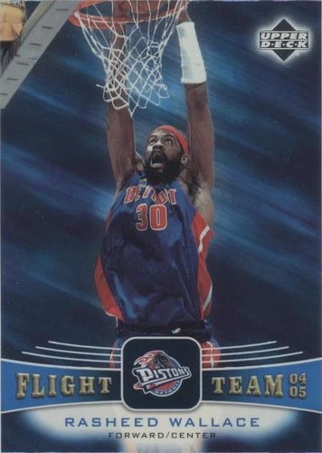 2004-05 Upper Deck - Rasheed Wallace #FT18