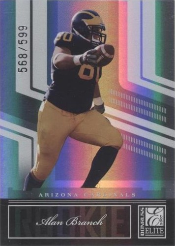 2007 Donruss Elite Alan Branch #107