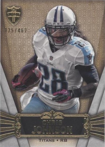 2012 Topps Supreme Chris Johnson #87