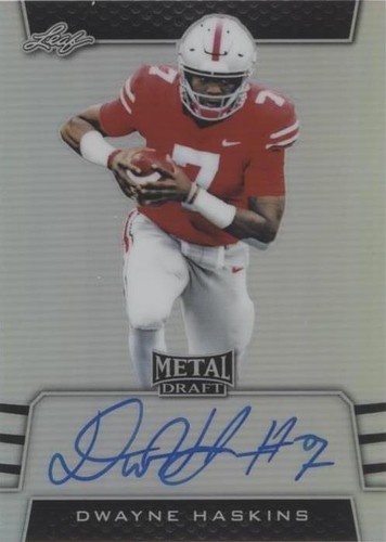 2019 Leaf Metal Draft Dwayne Haskins #PV-DH2