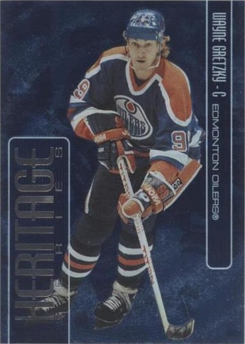 1999-00 In the Game Be A Player Memorabilia - Wayne Gretzky #H-18