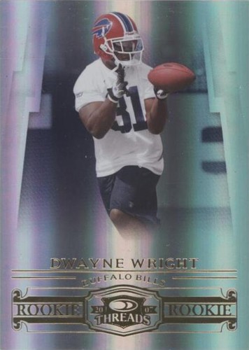 2007 Donruss Threads Dwayne Wright #180