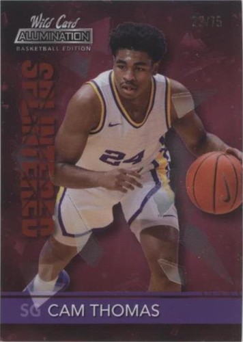 2021-22 Wild Card Alumination - Cameron Thomas #ASP-7