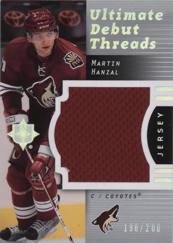 2007-08 Ultimate Collection - Martin Hanzal #DT-MH