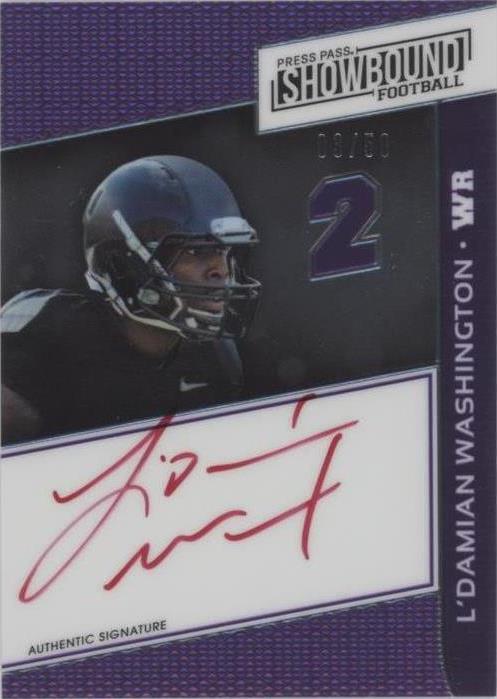 2014 Press Pass Showbound L'Damian Washington #SB-LW