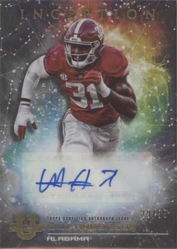 2022-23 Bowman Inception University Will Anderson #PMP-WA