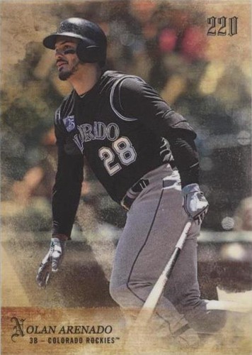 2018 Topps X Bryce Harper 220 Second to None - Nolan Arenado #5