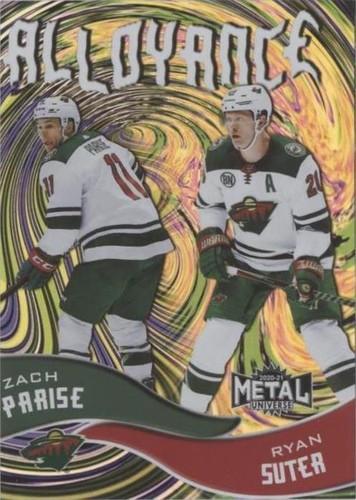 2020-21 Skybox Metal Universe - Ryan Suter Zach Parise #AL-20