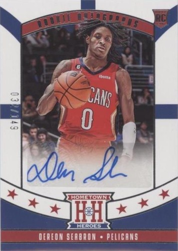 2022-23 Panini Chronicles - Dereon Seabron #HHR-DSB