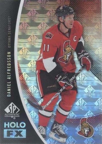 2010-11 SP Authentic - Daniel Alfredsson #FX35