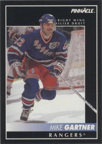 1992-93 Pinnacle Canadian - Mike Gartner #94