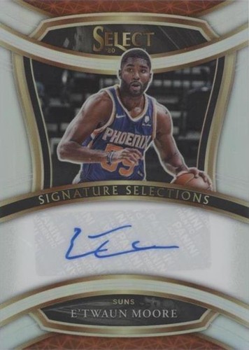 2020-21 Panini Select - E'Twaun Moore #SIS-ETM