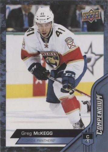 2016-17 Upper Deck Compendium - Greg McKegg #412