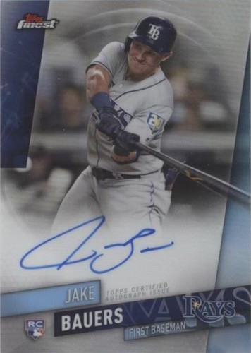 2019 Topps Finest - Jake Bauers #FA-JB