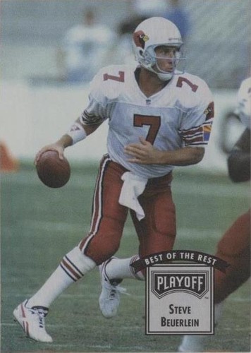 1993 Playoff Contenders Steve Beuerlein #65