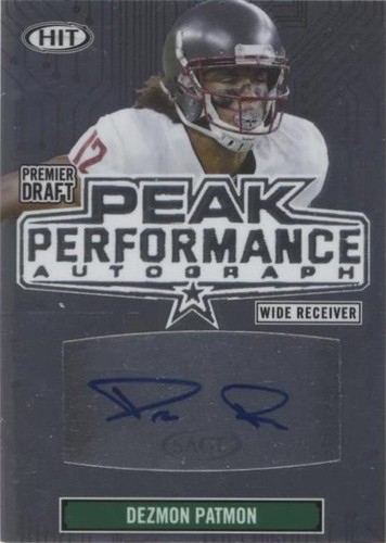 2020 Sage Hit Dezmon Patmon #PKA-DP