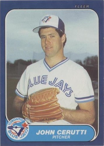 1986 Fleer Update - John Cerutti #U-24