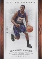 2014-15 Panini National Treasures - Brandon Knight #52