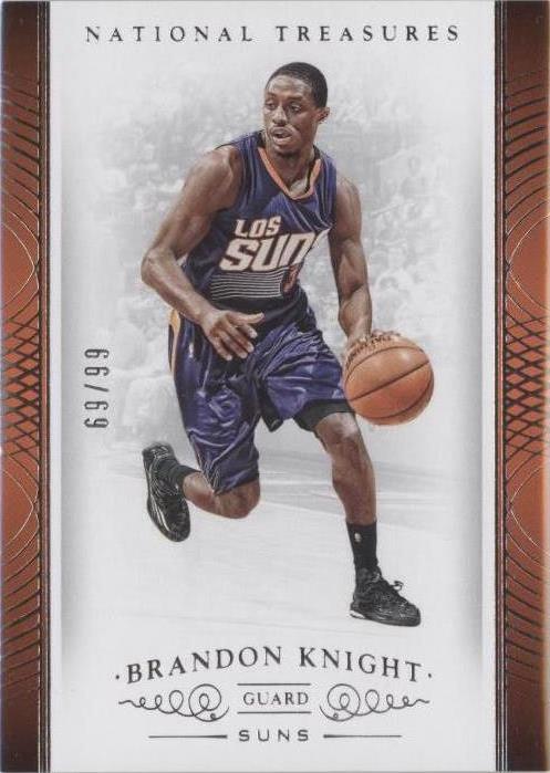 Panini National Treasures 2014-15 - Brandon Knight #52