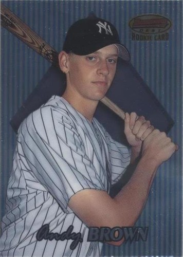 1999 Bowman's Best - Andy Brown #181