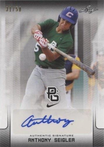 2017 Leaf Perfect Game National Showcase - Anthony Seigler #BA-AS2