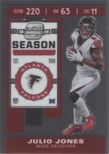 2019 Panini Contenders Optic Julio Jones #78