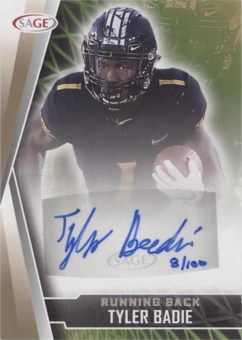 2022 SAGE High Series Tyler Badie #A-TB2