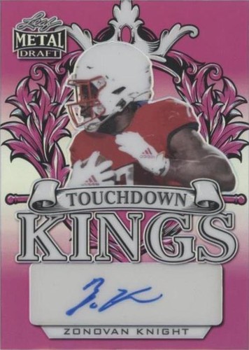 2022 Leaf Metal Draft Zonovan Knight #TK-ZK1