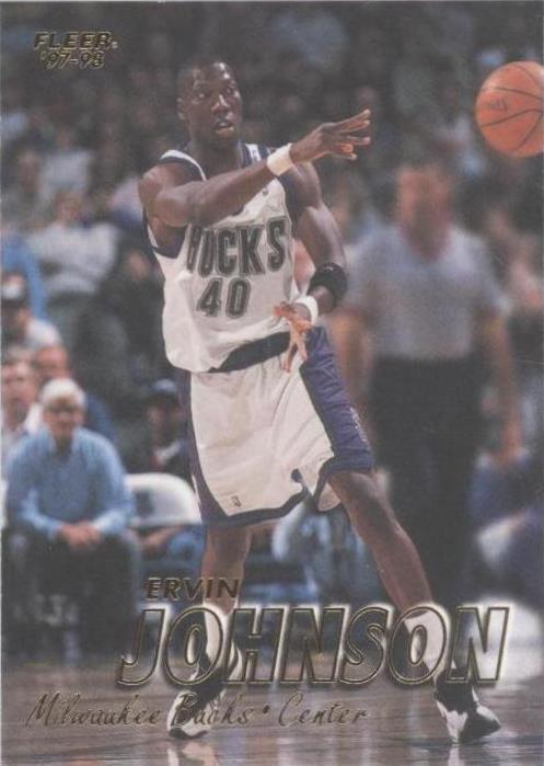 Fleer 1997-98 - Ervin Johnson #302