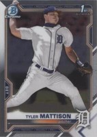 2021 Bowman Draft - Tyler Mattison #BDC-58