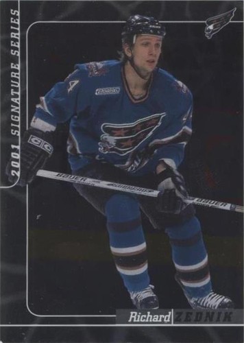 2000-01 In the Game Be A Player Signature Series - Richard Zednik #156
