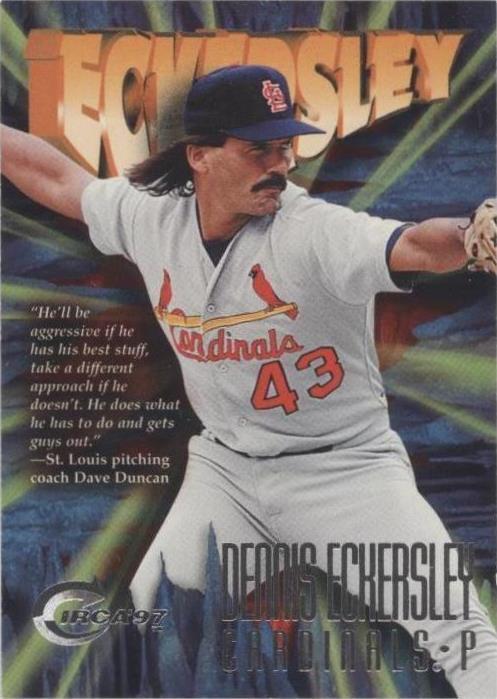 1997 Skybox Circa - Dennis Eckersley #240
