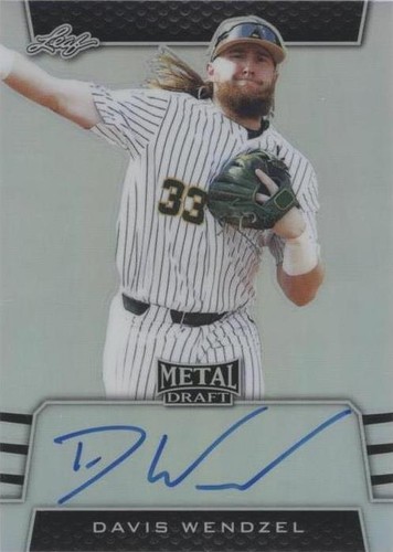 2019 Leaf Metal Draft - Davis Wendzel #BA-DW1