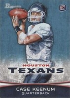 2012 Bowman Case Keenum #196