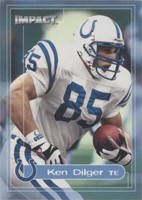 2000 Skybox Impact Ken Dilger #124