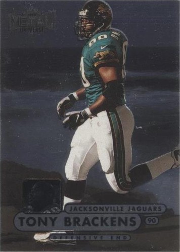 1998 Metal Universe Tony Brackens #99