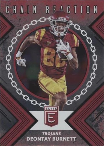 2018 Panini Elite Draft Picks Deontay Burnett #10