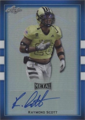 2018 Leaf Metal U.S. Army All-American Bowl Raymond Scott #BA-RS1