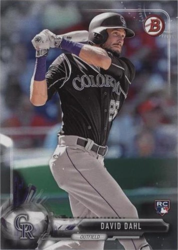 2017 Bowman - David Dahl #54