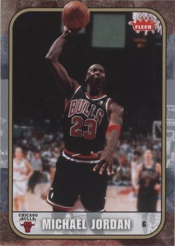 Michael Jordan PSA GRADED 80's FLEER RARE INSERT SP STICKER