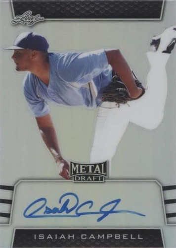 2019 Leaf Metal Draft - Isaiah Campbell #BA-IC1