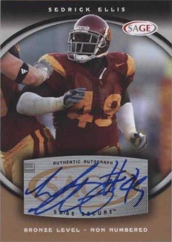 2008 SAGE Sedrick Ellis #A19