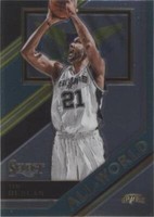 2017-18 Panini Select - Tim Duncan #AW-18