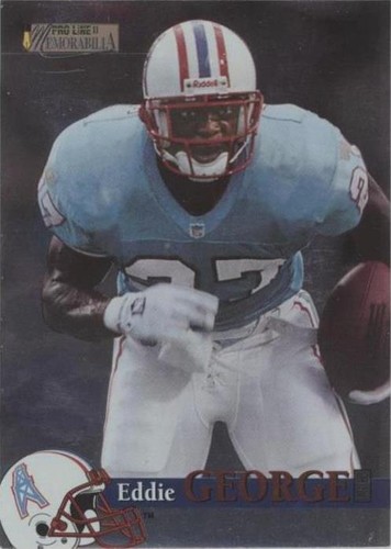 1996 Pro Line II Memorabilia Eddie George #91