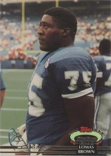 1992 Topps Stadium Club Lomas Brown #505