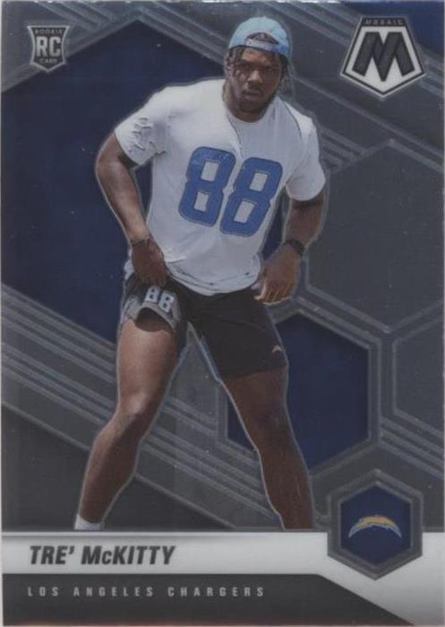 2021 Panini Mosaic Tre' McKitty #386